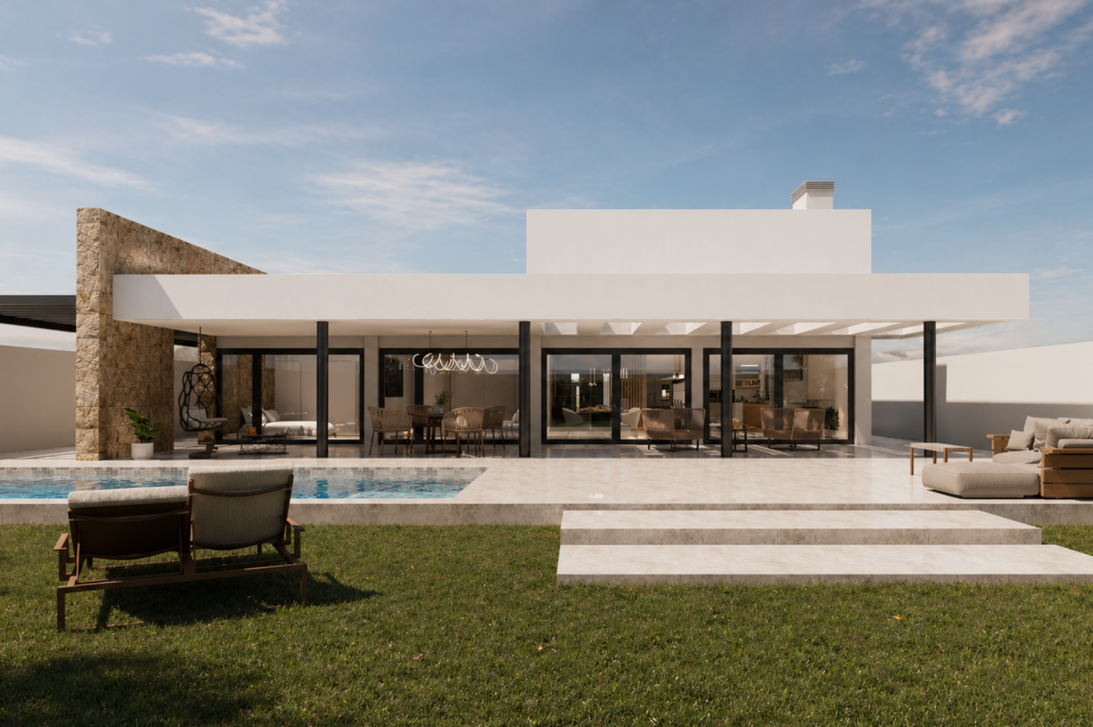 Diseño arquitectónico de vivienda unifamiliar