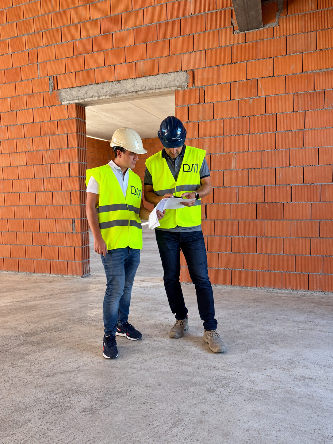Seguimiento técnico durante la construcción de una vivienda