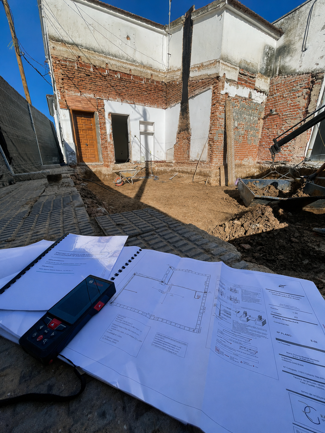 Planos en obra